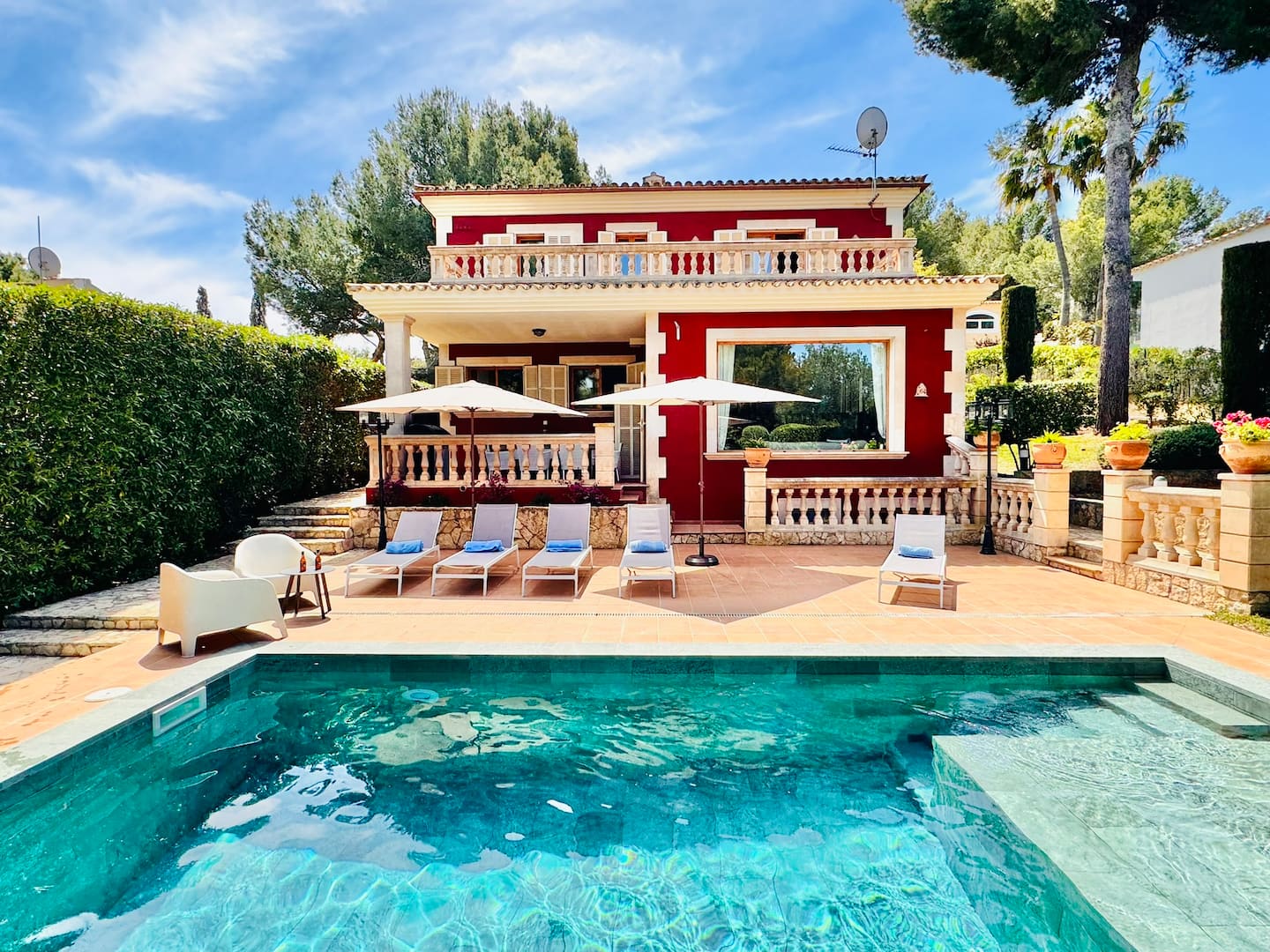 Villa Cas Nins with heated pool, Santa Ponsa, Mallorca